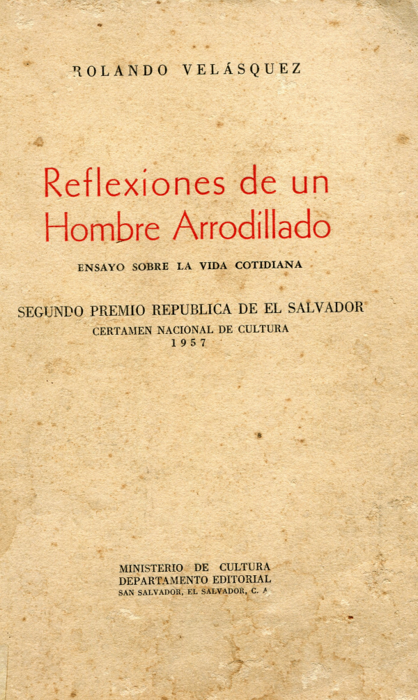 Biblioteca Miguel de Cervantes Koha › Imágenes para: Reflexiones de un  hombre arrodillado